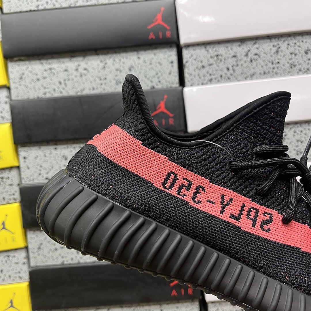 Adidas Yeezy Boost 350 V2 Core (Black Red) - Image 4