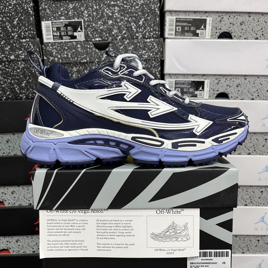 Off-White Be Right Back (Navy Blue)