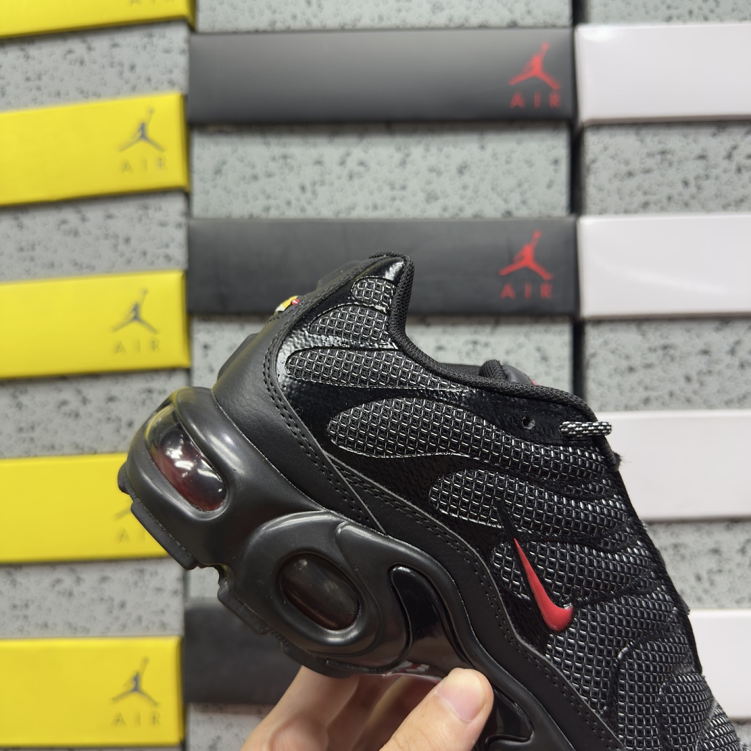 Nike Air Max Plus Metal Mesh (Black Red) - Image 3