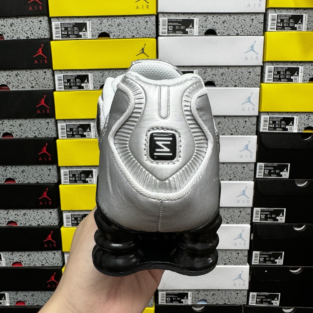 Nike Shox TL Metallic Silver Wolf (Grey) - Image 7