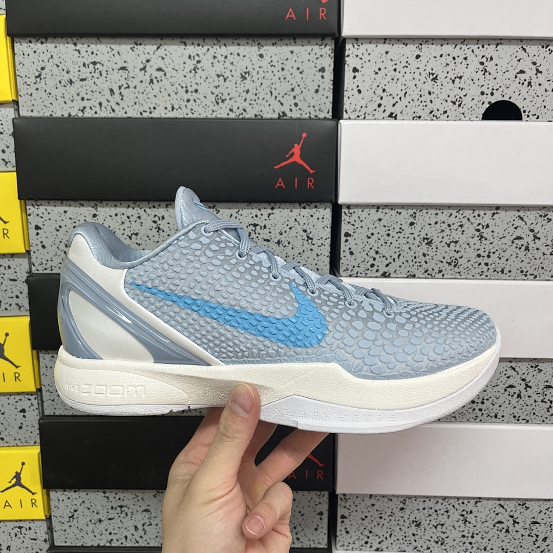 Nike Kobe 6 Protro Caitlin Clark Light Armory Blue ZK6 - Image 9