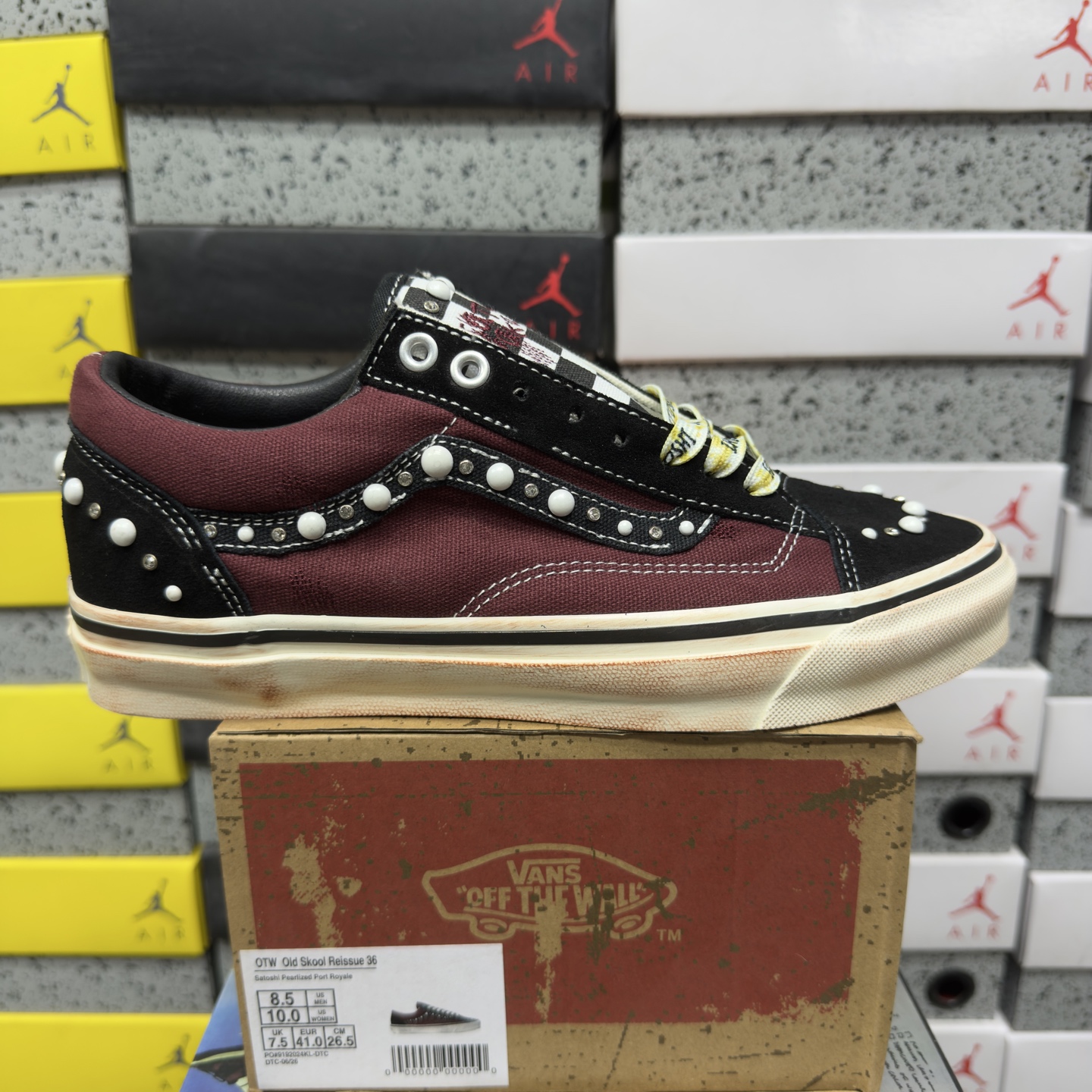 Vans Old Skool 36 VN000E8VYA6 Purple Black Bead - Image 10