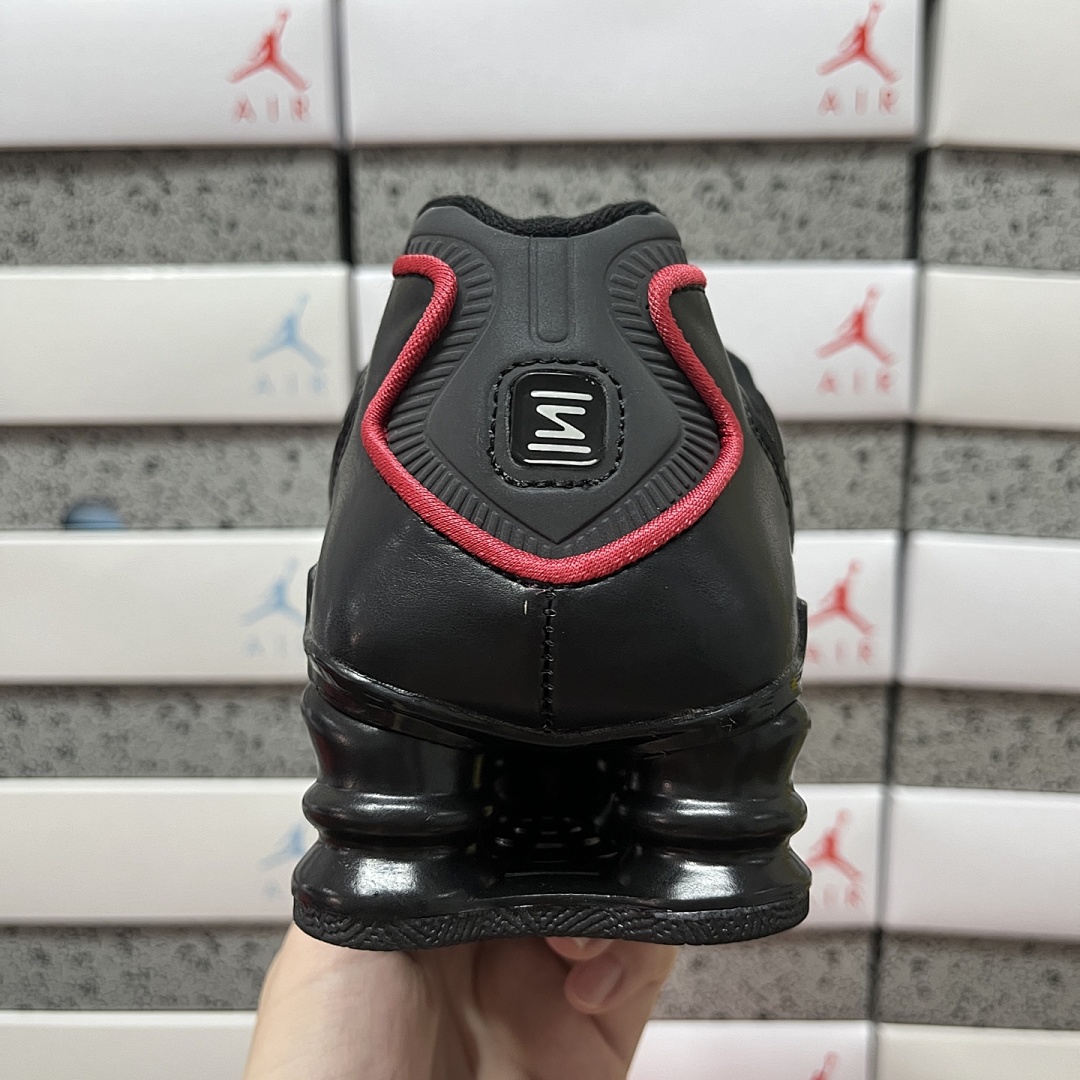 Nike Shox TL Black Magma (Orange) - Image 3