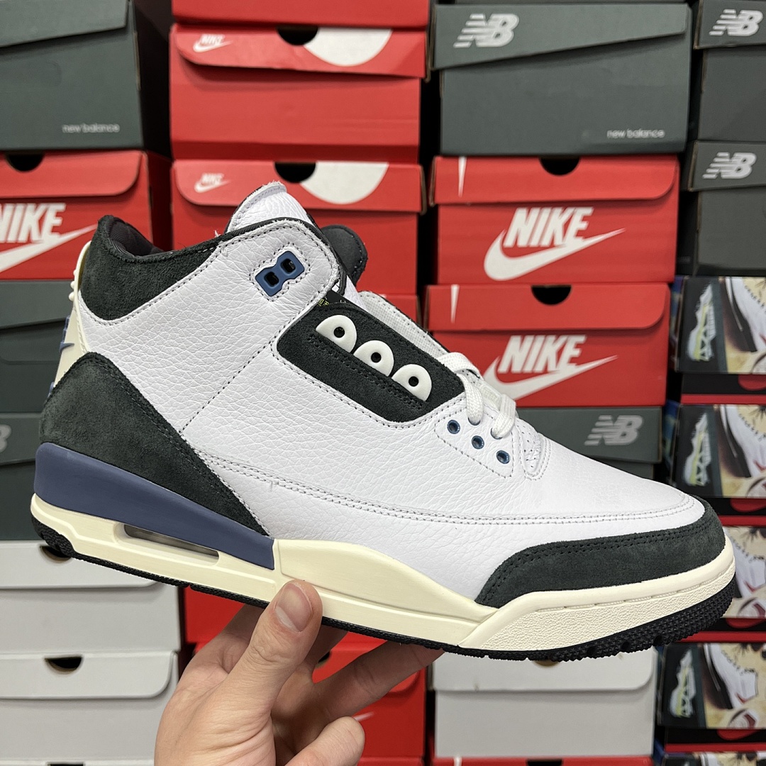 Nike Jordan 3 Retro OG SP A Ma ManiéRe Diffused Blue 3AMM (White) - Image 4