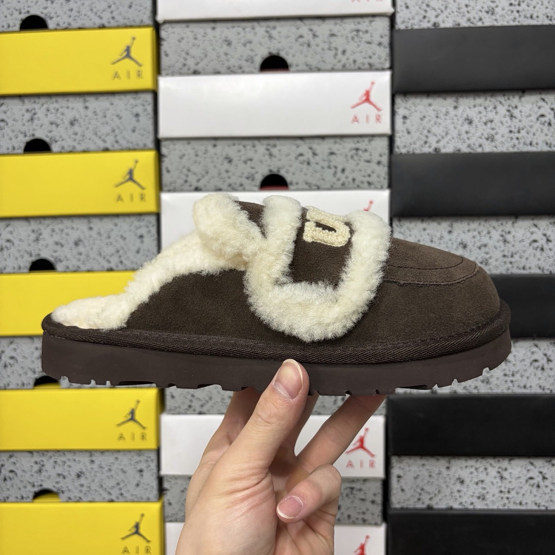 UGG Classic Half Embroidered Chocolate -5095 - Image 2