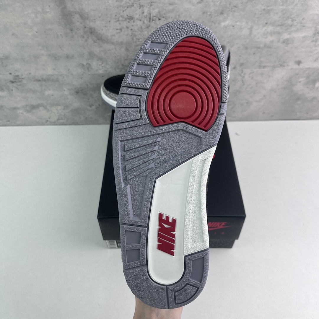 Nike Jordan 3 Retro OG Black Cemen (Cement) - Image 7