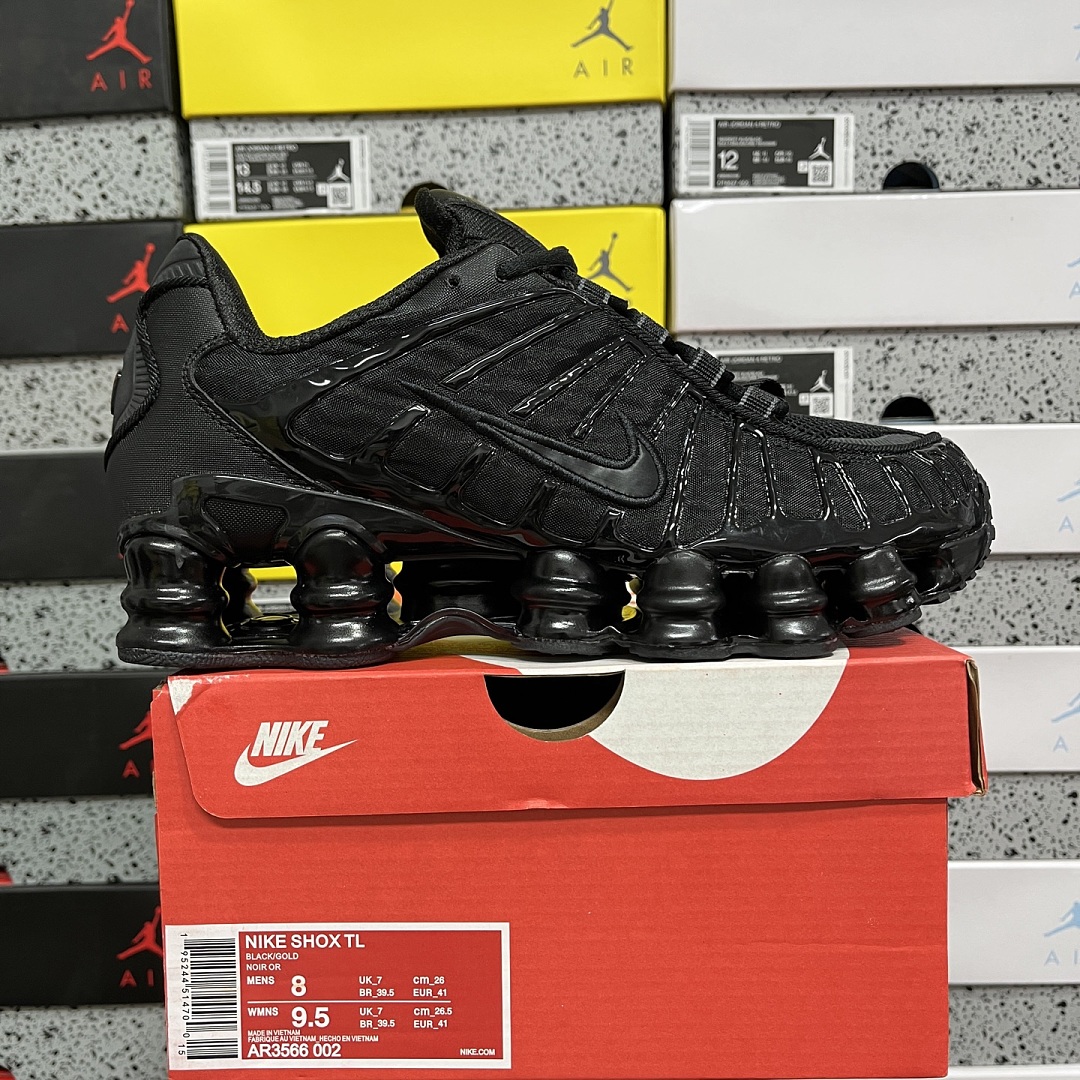 Nike Shox TL Black Max (Orange)