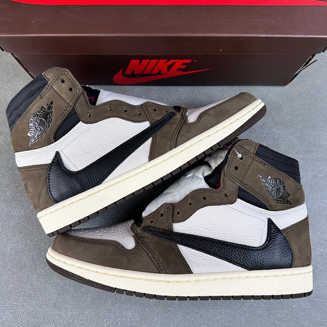 Chanel Travis Scott X Air Jordan 1 Low High Top - Image 3