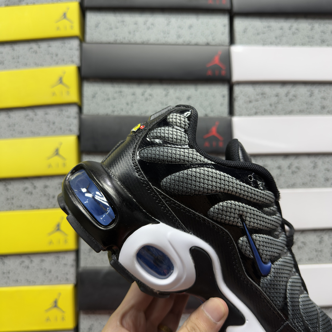 Nike Air Max Plus White Black Racer (Blue) - Image 3
