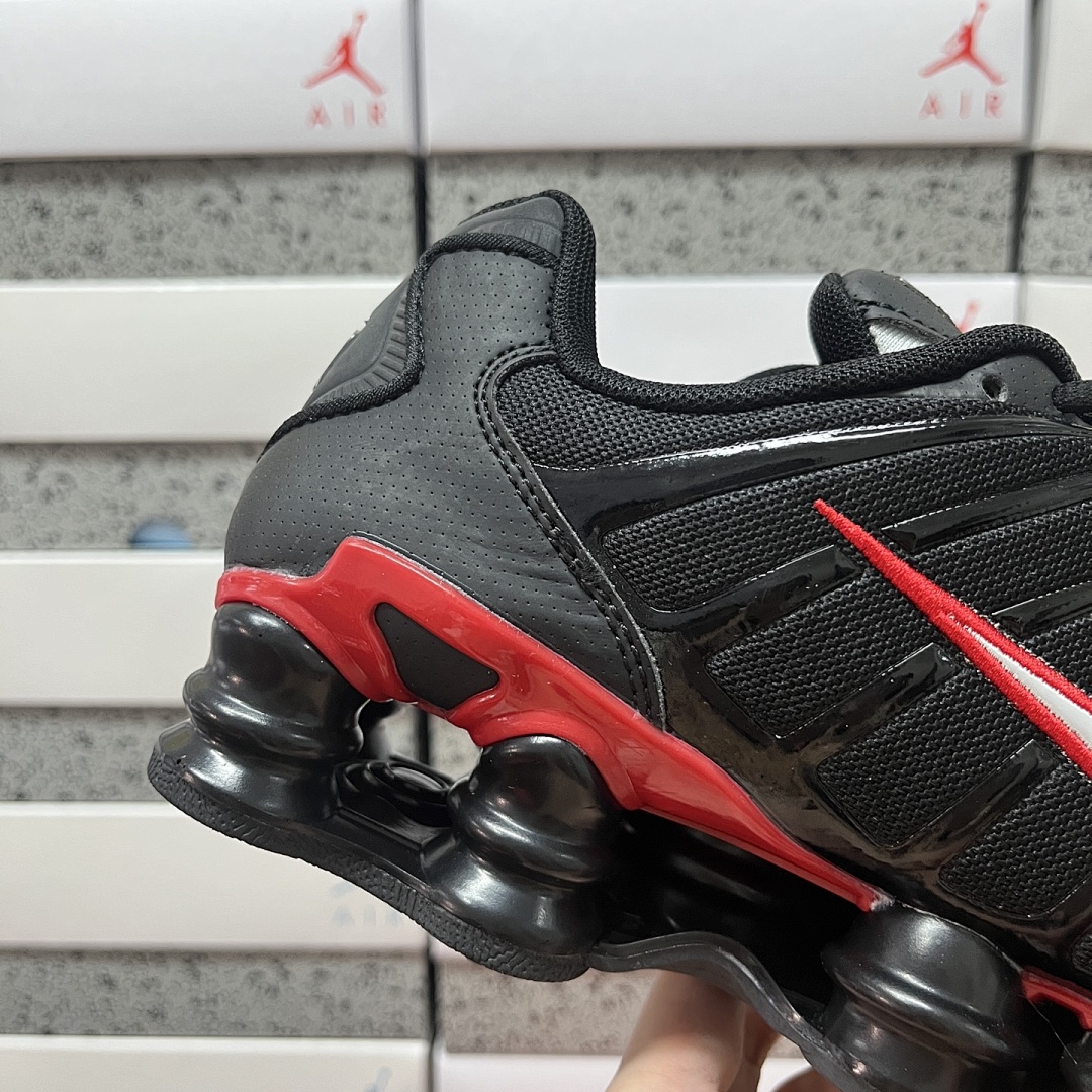Nike Shox TL Black University (Red) - Image 8