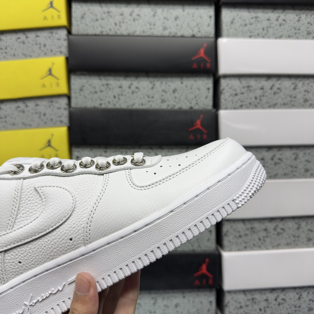 Nike Air Force 1 Low SP Drake NOCTA X Chrome Hearts (White) - Image 3