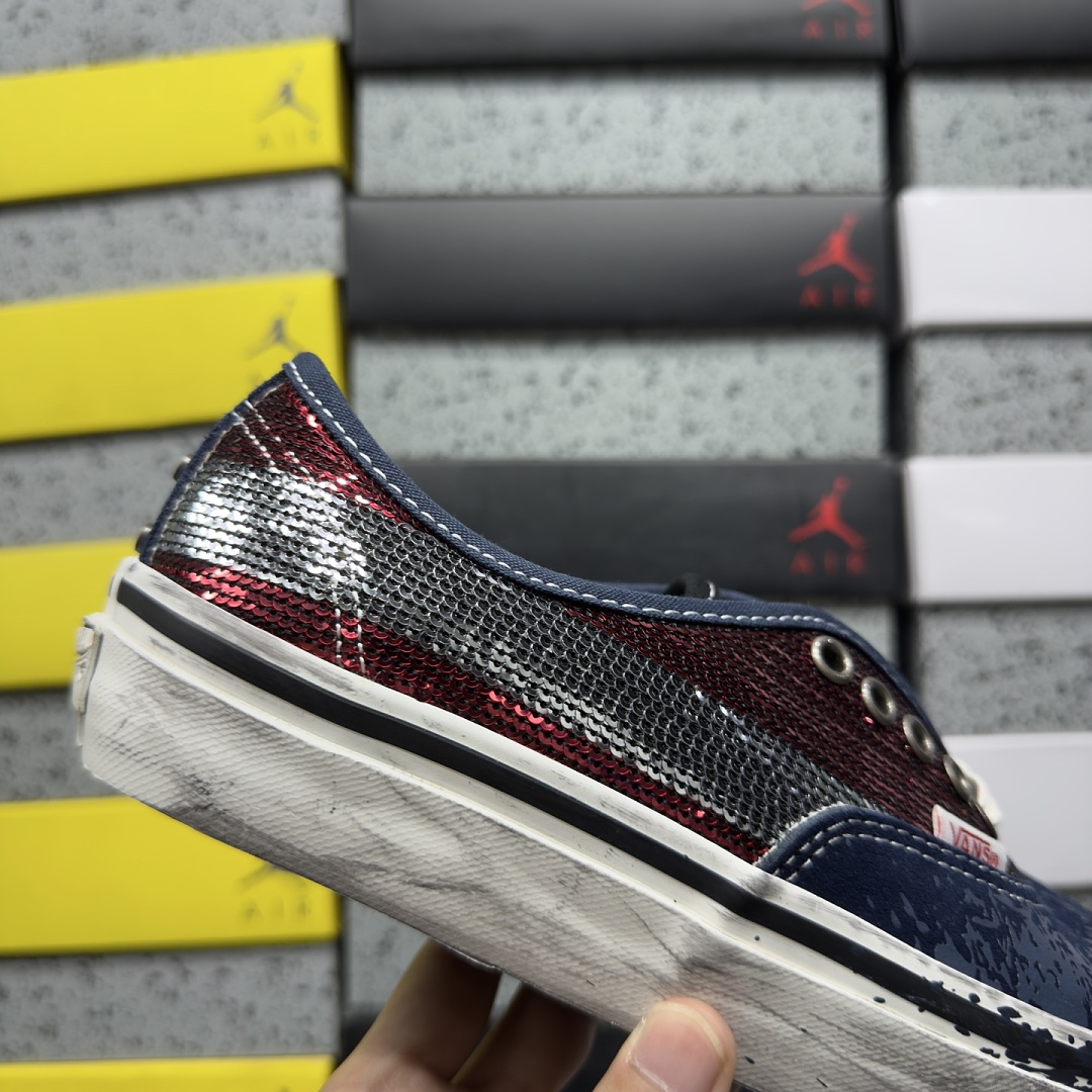 Vans Premium Authentic La Habana (Red Navy) - Image 8