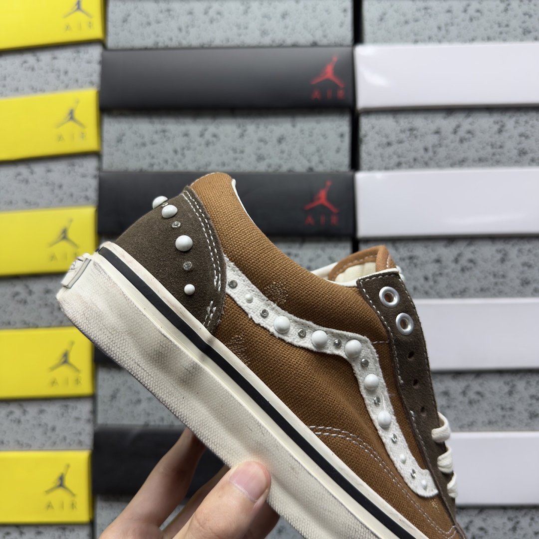 Vans LX Old Skool 36 Pearlized Pack Vintage Cocoa Brown V - Image 3