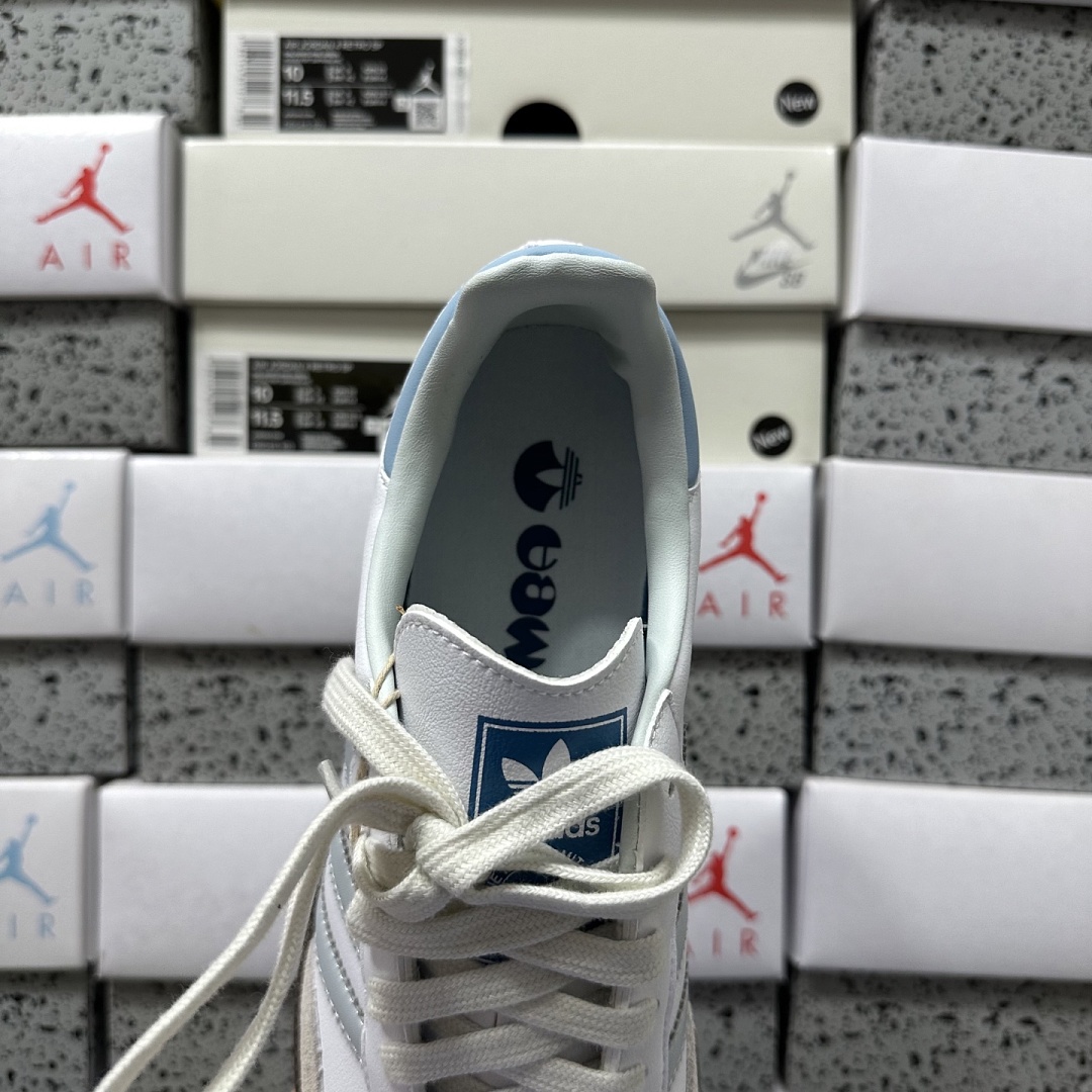 Adidas Samba OG White Halo Blue ID2055 - Image 10