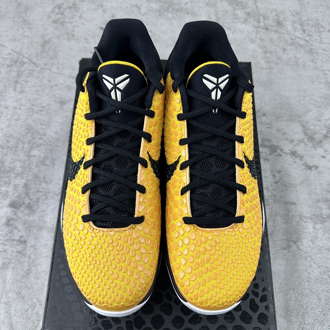 Nike Kobe 6 Lightbulb ZK6 Black Yellow Bruce Lee - Image 5
