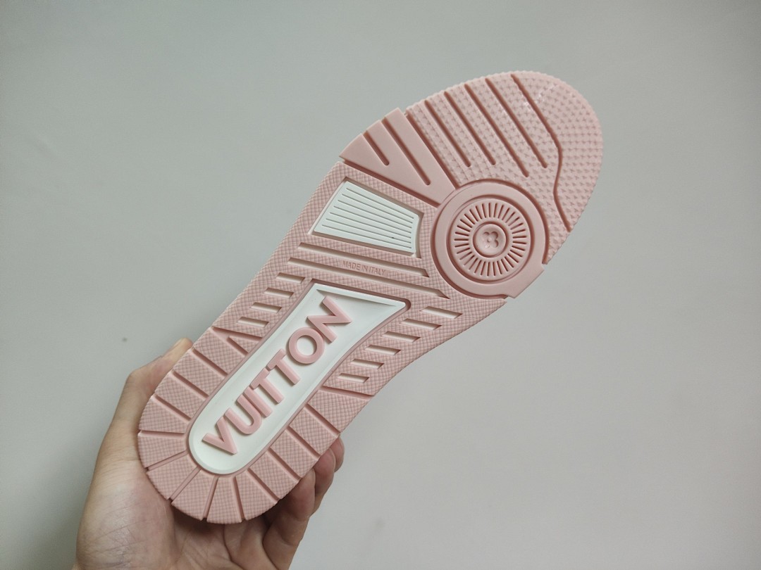 Louis Vuitton LV Trainer Pink Rose - Image 9