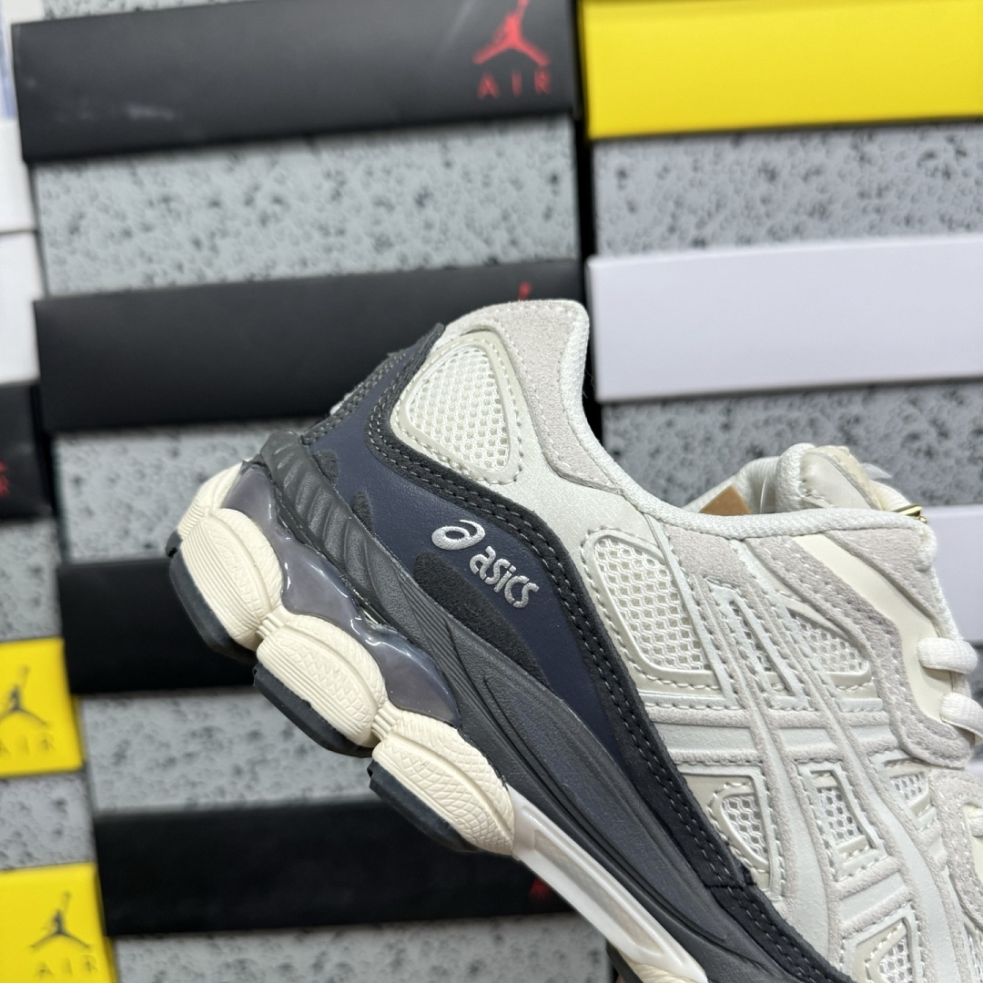 ASICS Gel-NYC White Smoke Grey 1203A383-111 - Image 6