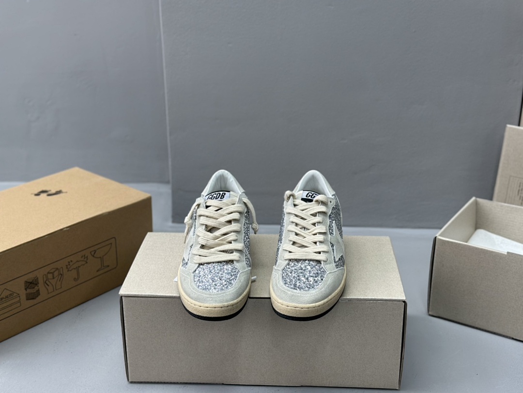 Golden Goose Deluxe Brand Sequin (Silver Grey) - Image 8