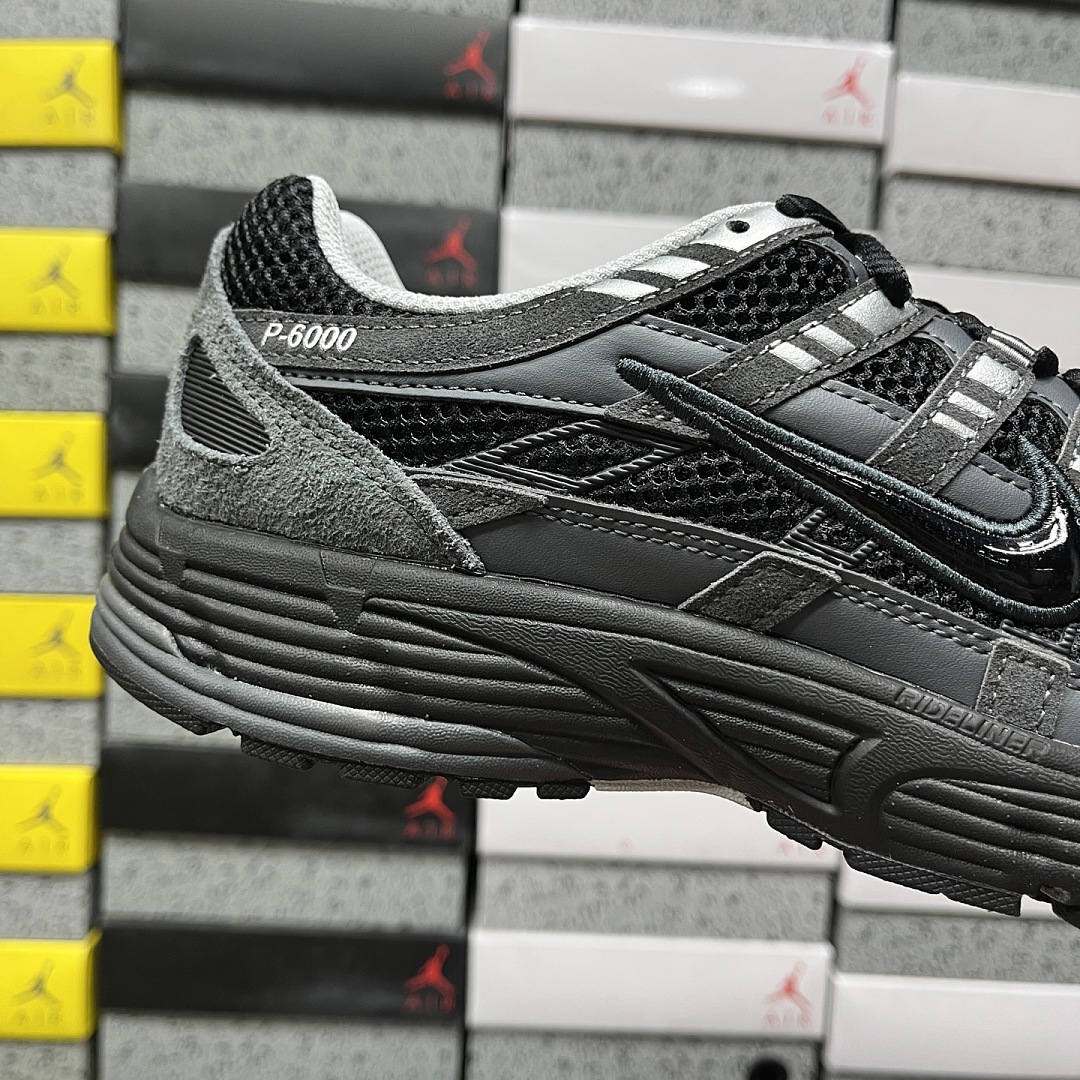 Nike P-6000 Suede Anthracite Metallic Silver HF0015-002 - Image 3
