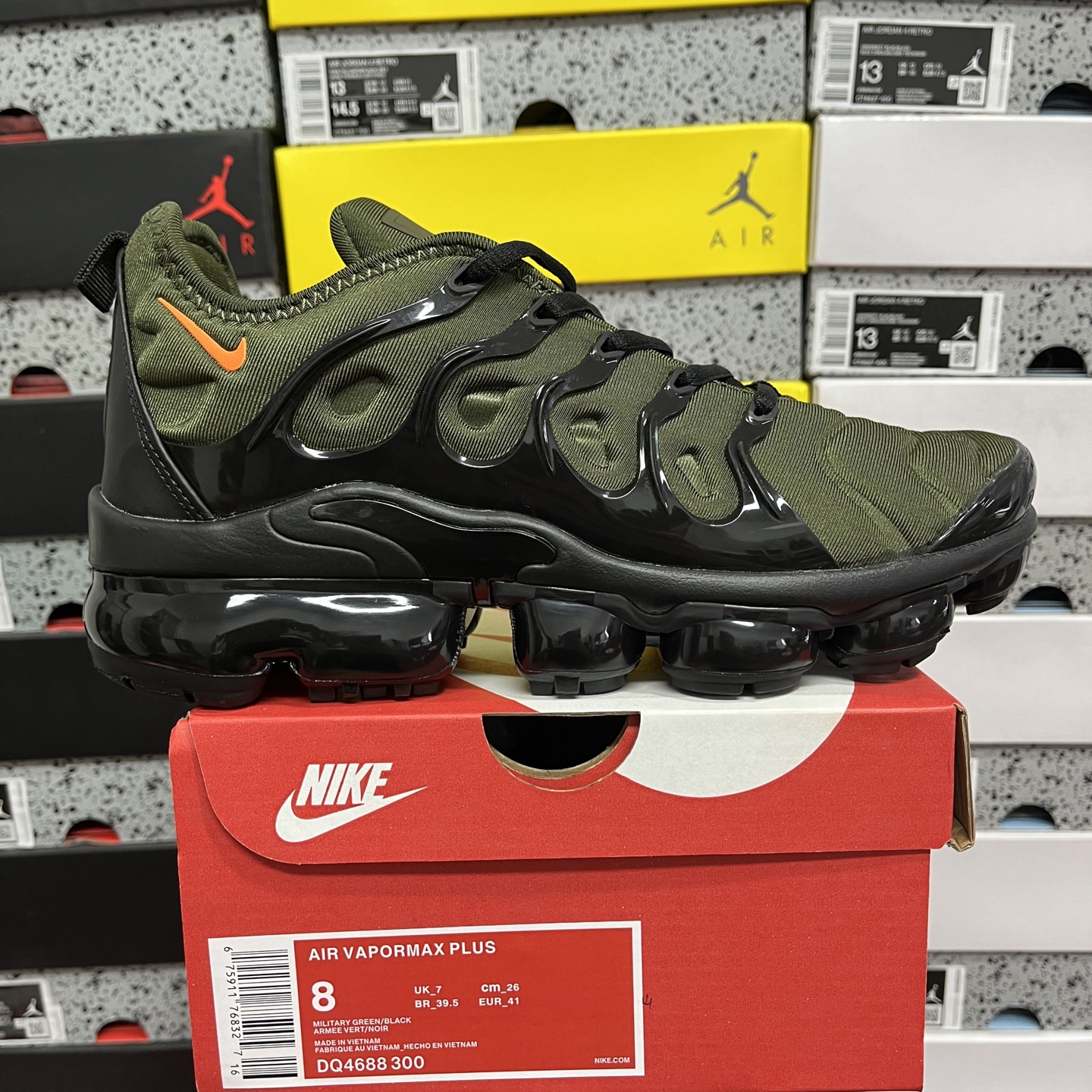 Nike Air VaporMax Plus Rough Green Dark Russet - Image 10