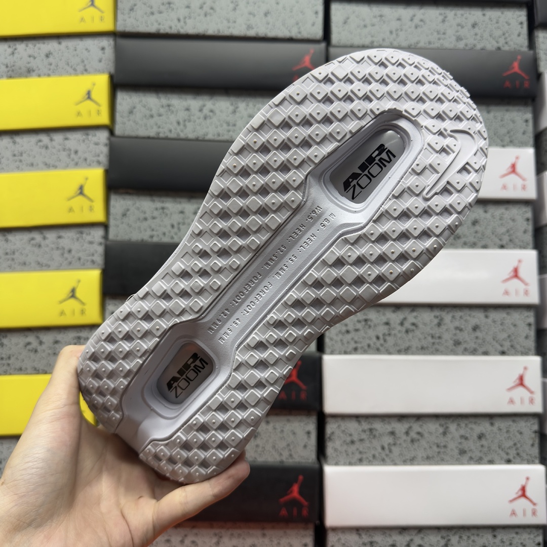 Nike Vomero Premium Off-White Grey Fog Dark Obsidian - Image 8