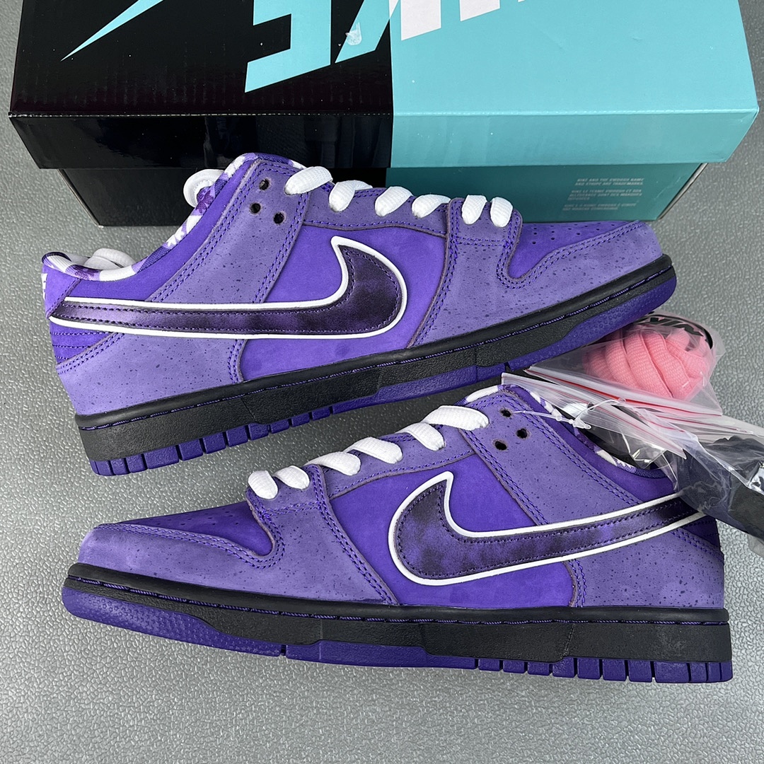 Nike SB Dunk Low Concepts Purple Lobster - Image 2