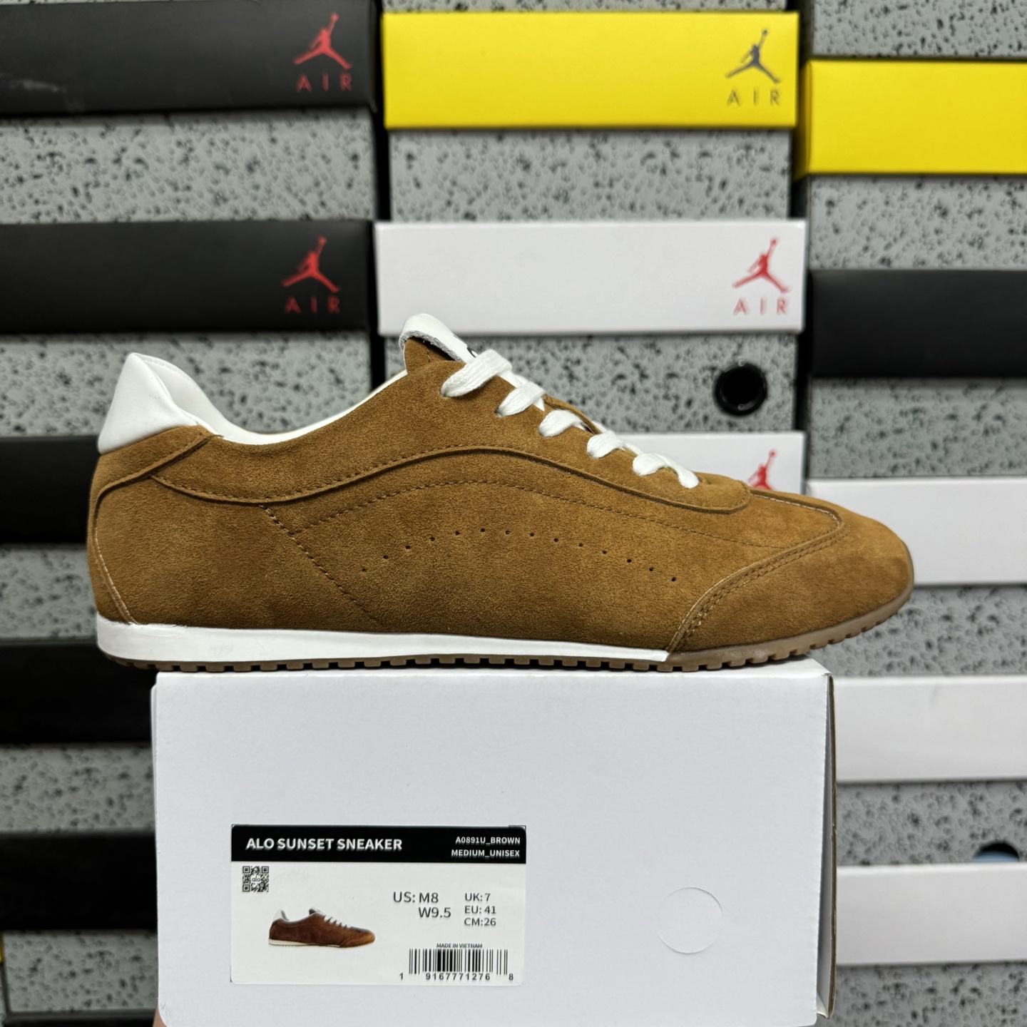 Alo Yoga Sunset Sneaker A0891U_BROWN - Image 11