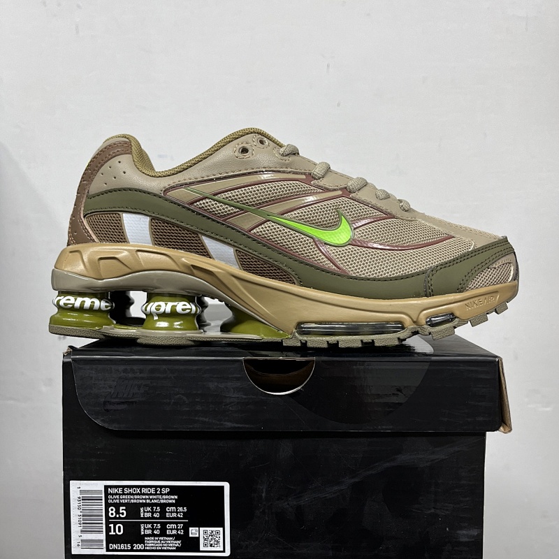 Nike Shox Ride 2 Supreme (Olive)