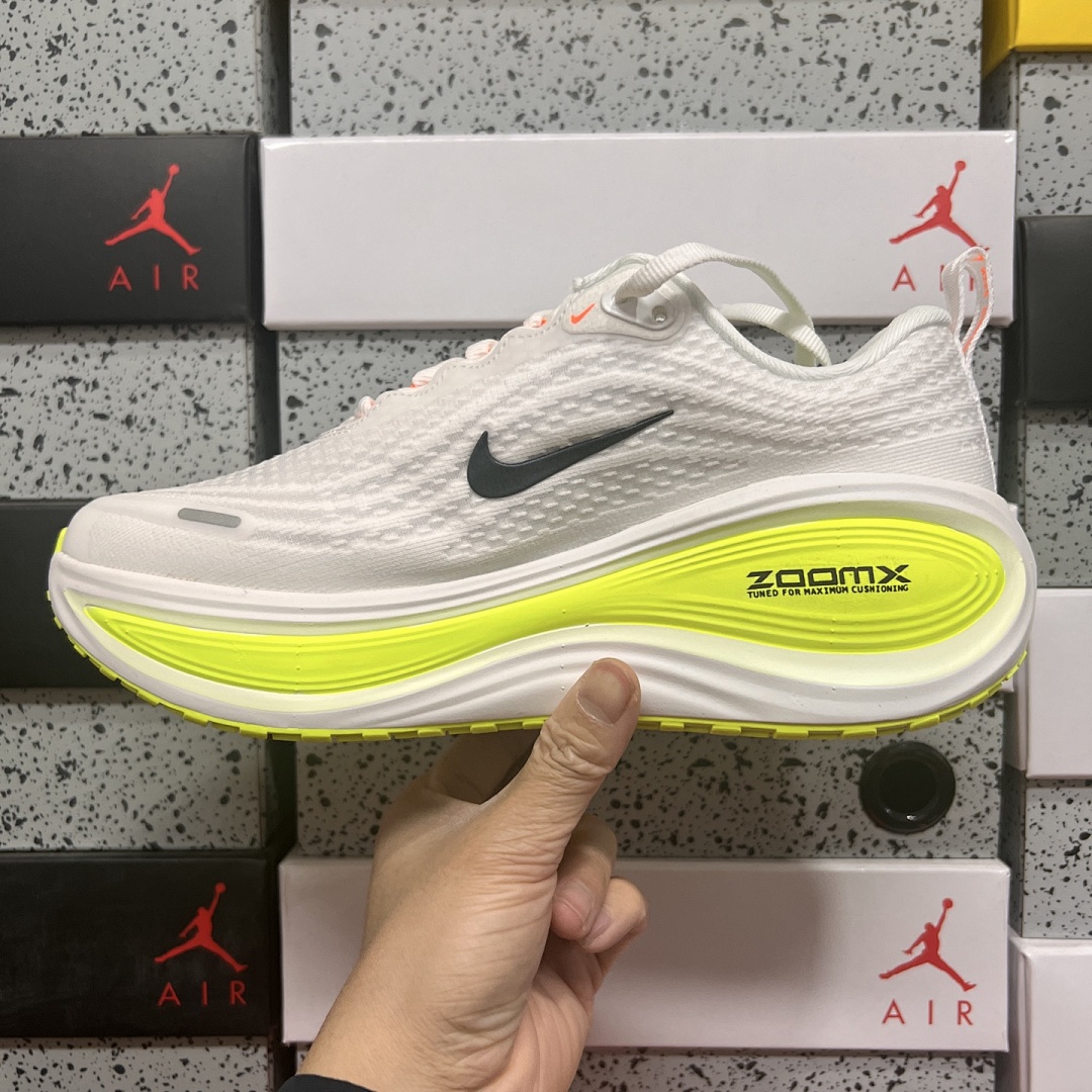 Nike Vomero Plus White Barely Volt (Black) - Image 2