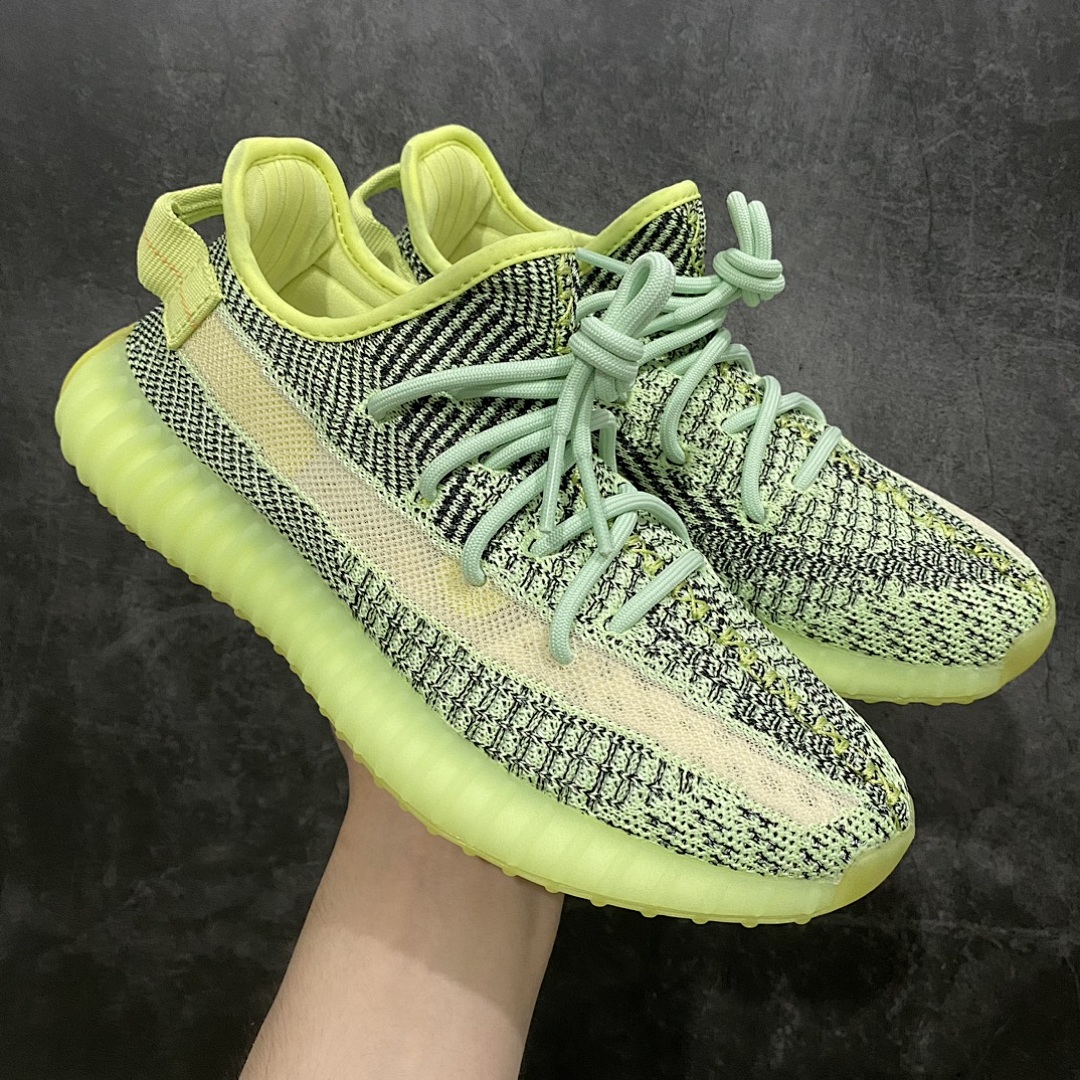 Adidas Yeezy 350 Glow Green Starry - Image 18