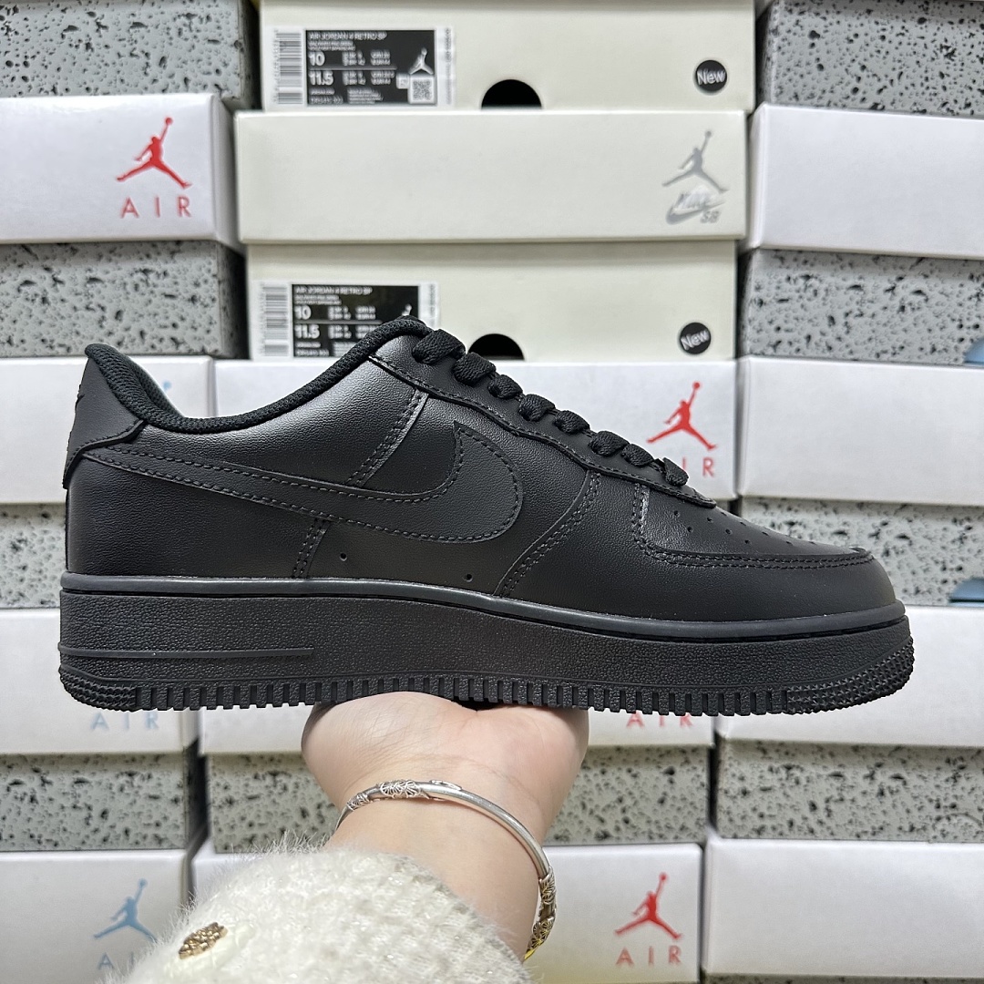 Nike Air Force 1 Low '07 Black CW2288-001 - Image 9