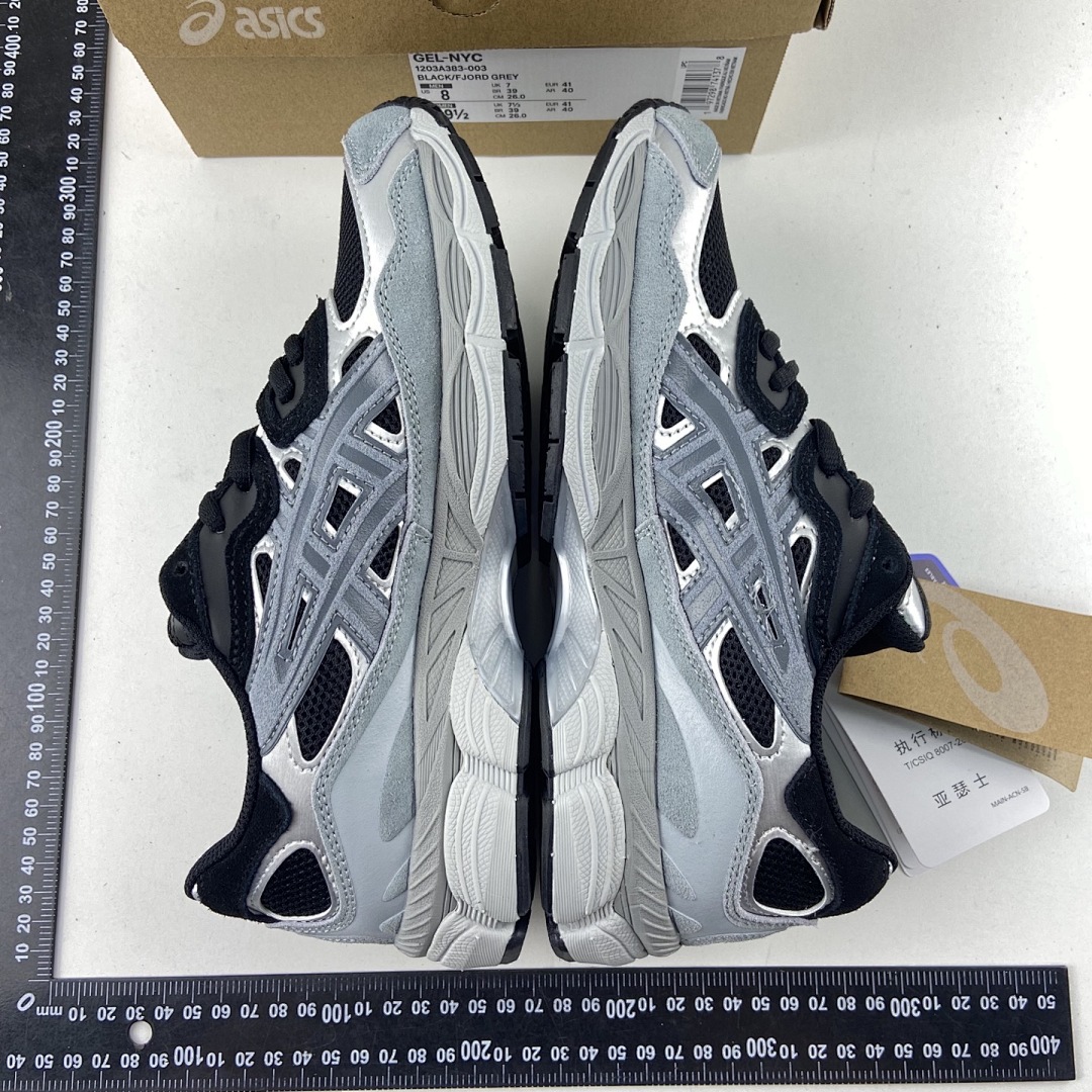 ASICS Gel-NYC Black Fjord Grey NYC - Image 10