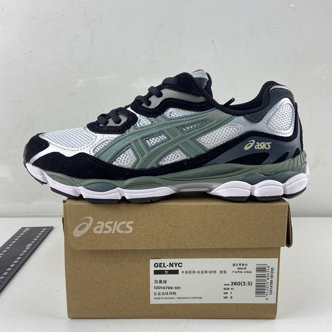 ASICS Gel-NYC White Ivy NYC (Black Green) - Image 7