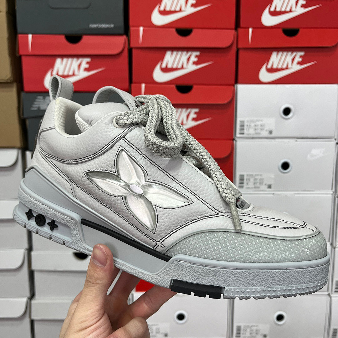 Louis Vuitton LV Skate Sneaker Grey SK - Image 18