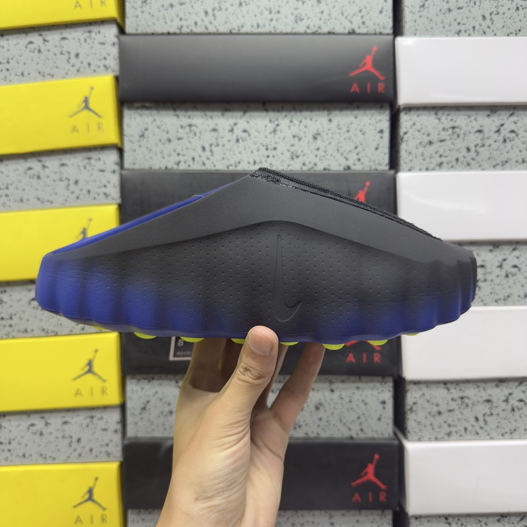 Nike Mind 001 Flyknit Slide Hyper (Royal Black) - Image 6