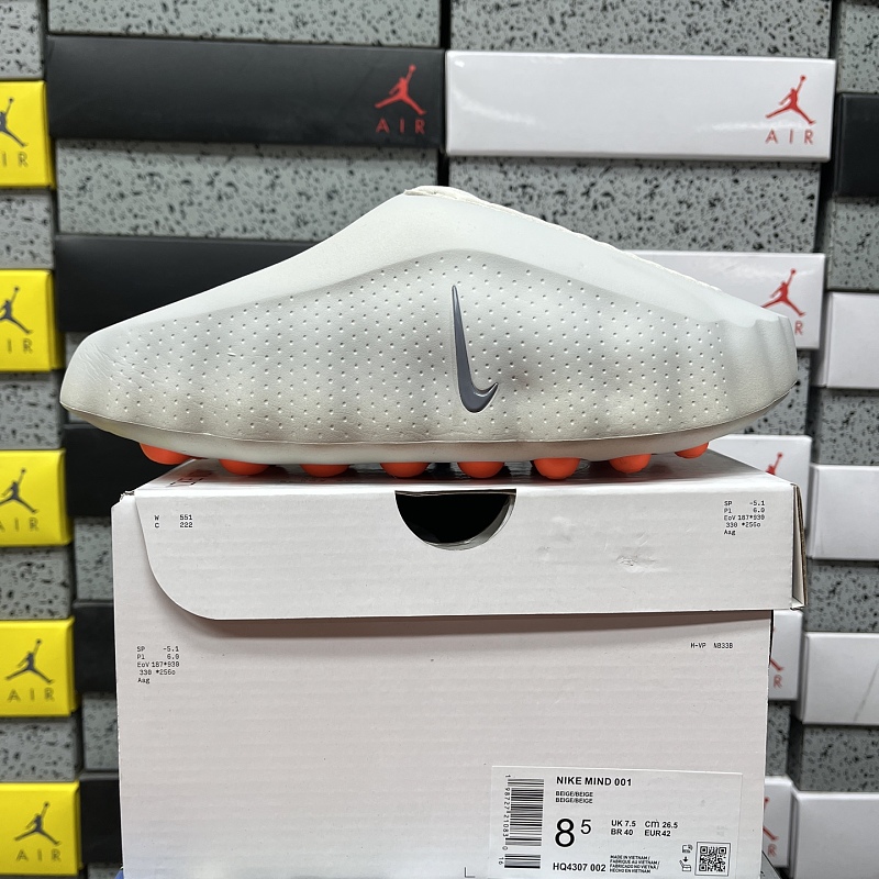 Nike Mind 001 Slide Light Bone HQ4307-002