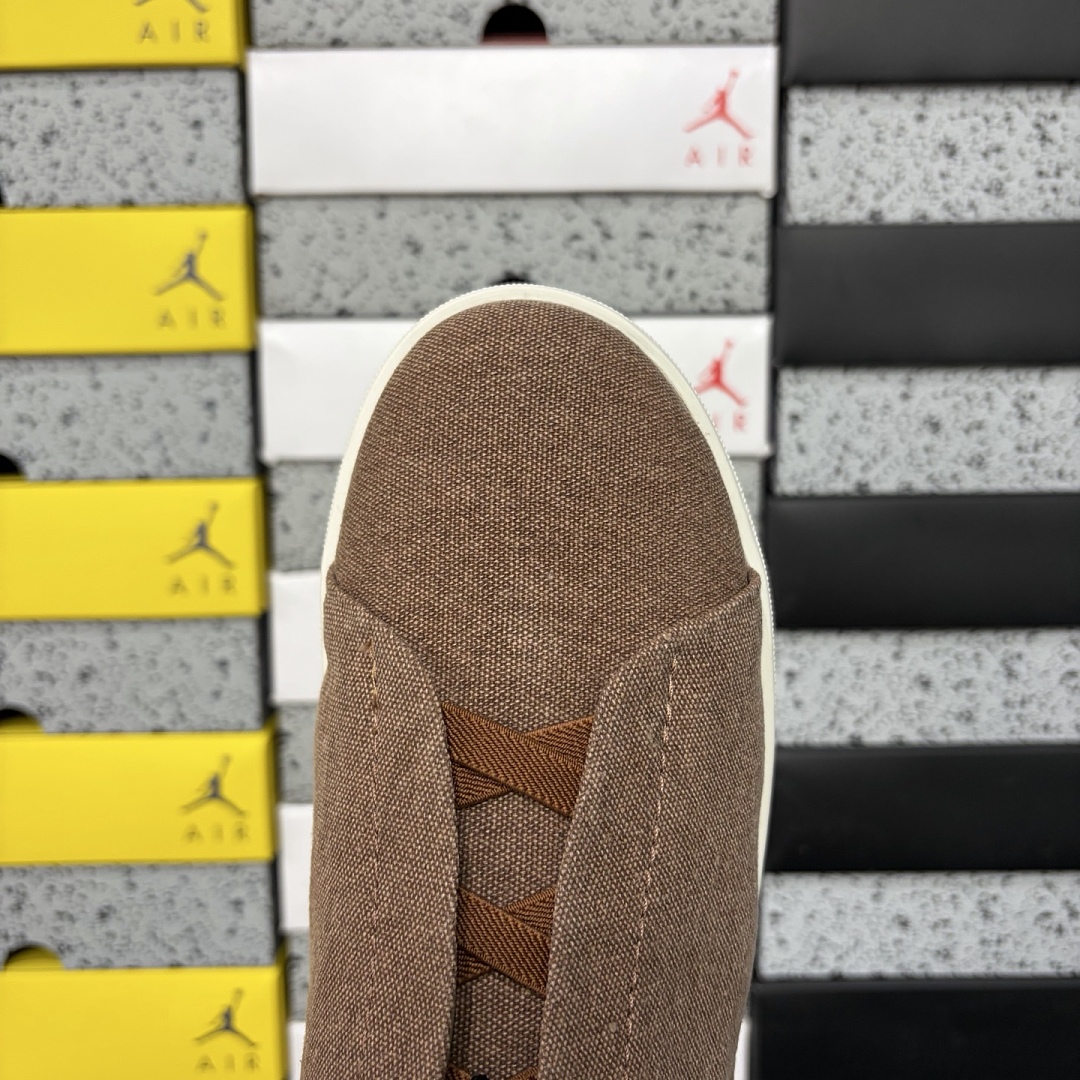 Zegna Deerskin Triple Stitch (White Brown) - Image 6