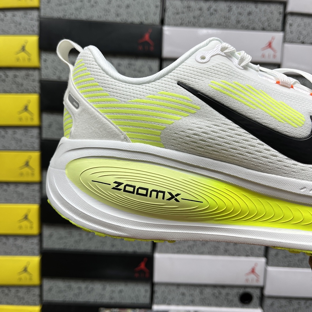 Nike Vomero 18 White Barely Volt (Black) - Image 6