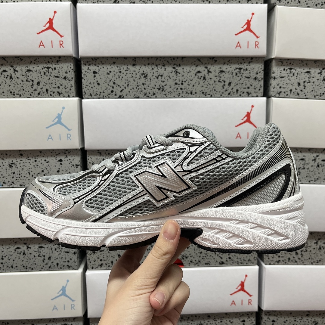 New Balance 740 Pearl (Grey White) - Image 3