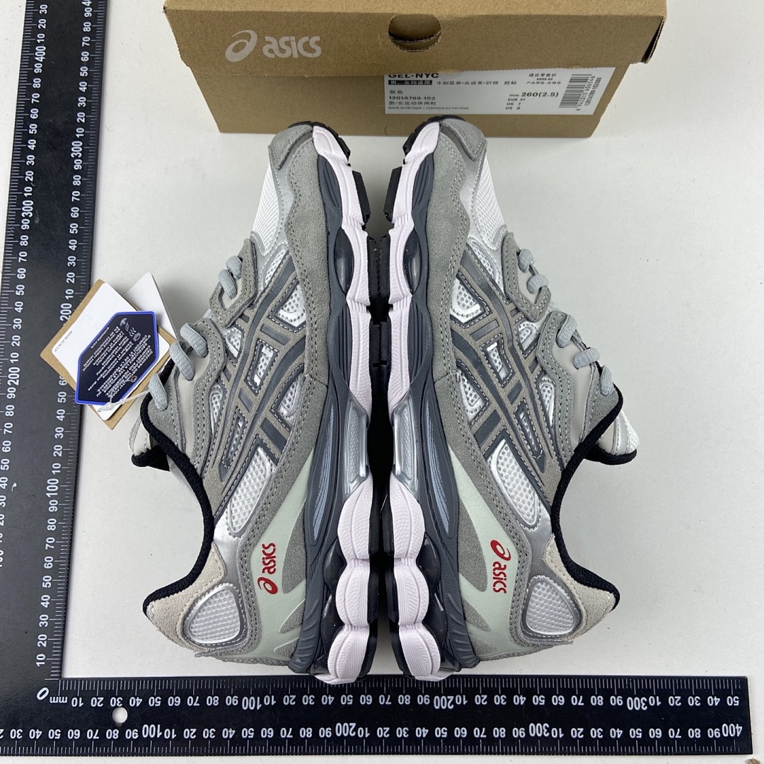 ASICS Gel-NYC White Steel Grey NYC - Image 9