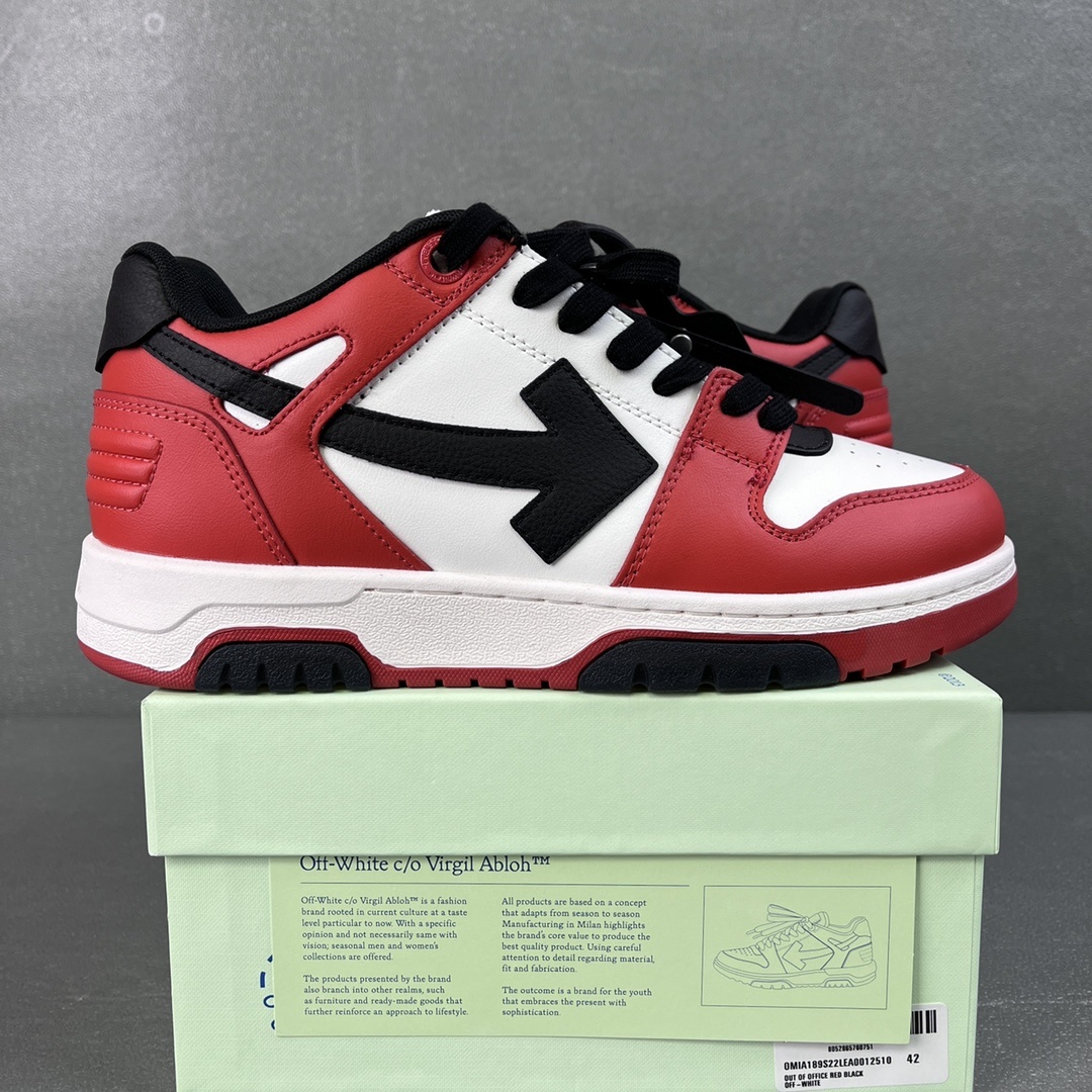 Off-White White Red Black - Image 10