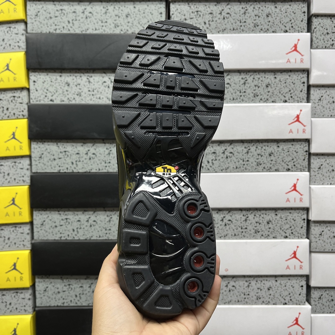 Nike Air Max Plus Triple Black Leather - Image 6