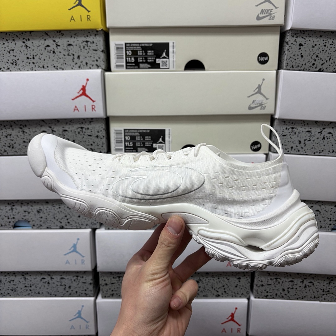 Balenciaga Anatomic Runner RN 9000 (Triple White) - Image 4