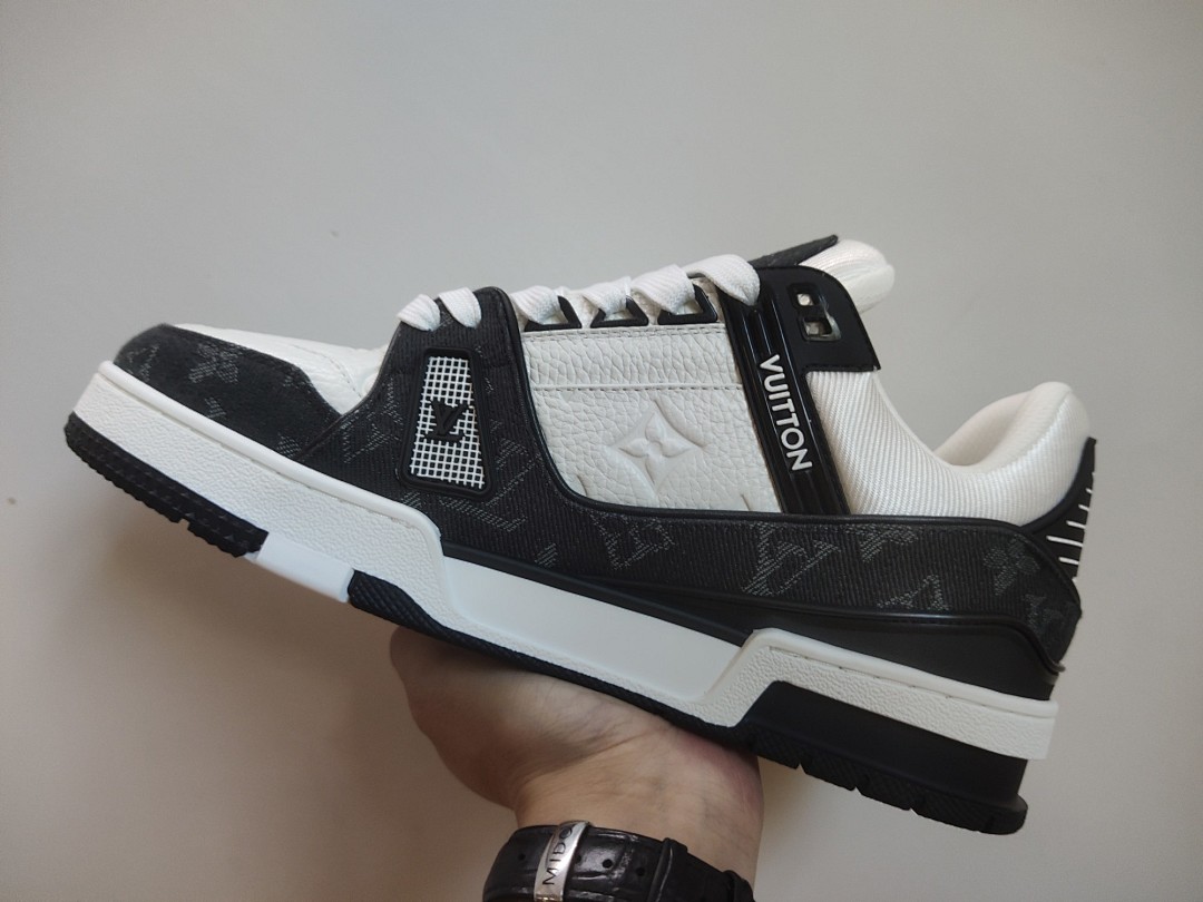 Louis Vuitton LV Trainer (White Black) - Image 2