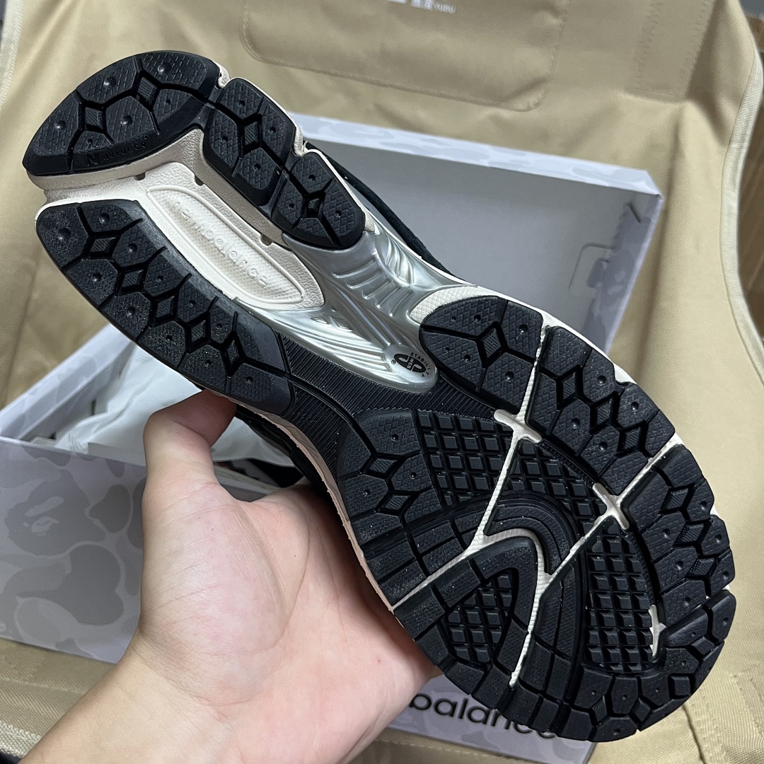 New Balance 2002R BAPE (Black) - Image 5