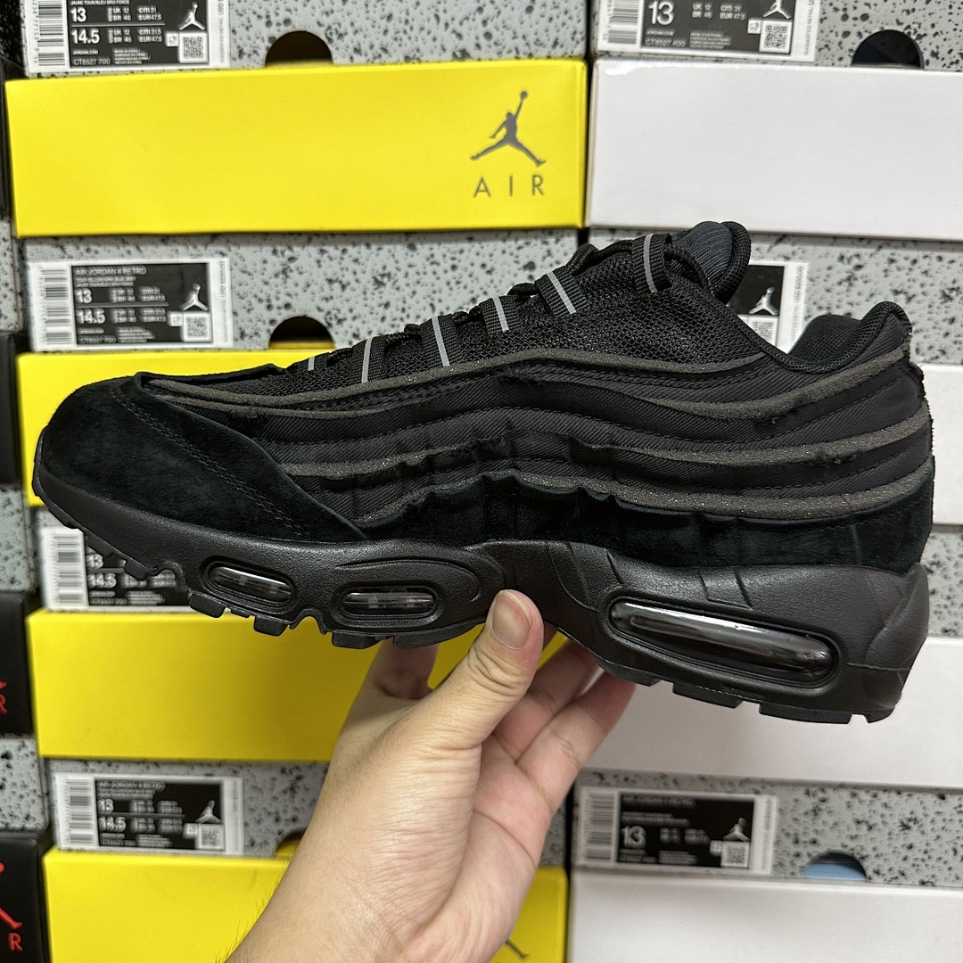Nike Air Max 95 Comme Des Garcons Black CDG - Image 3