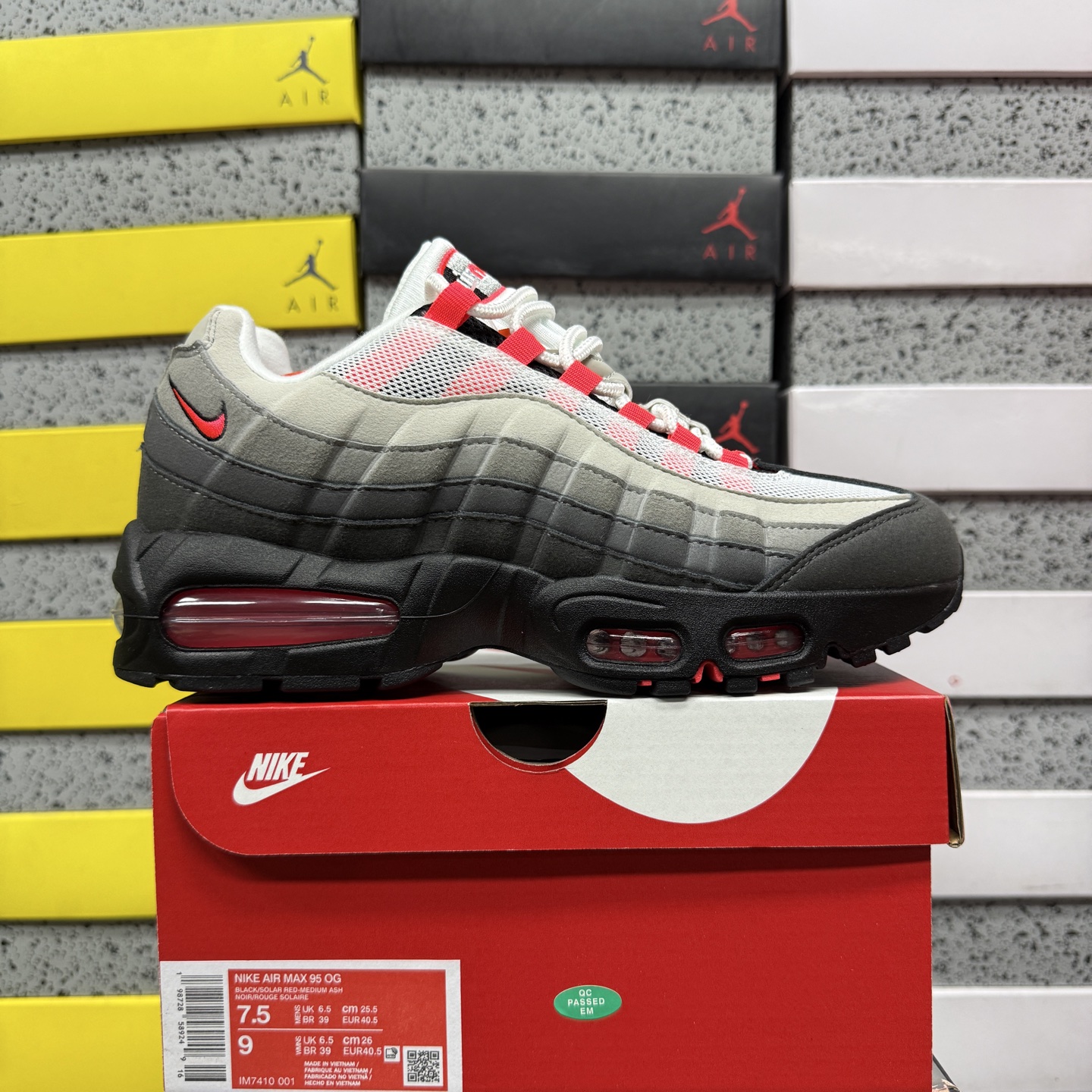 Nike Air Max 95 OG Big Bubble Solar Red 2.0 - Image 10