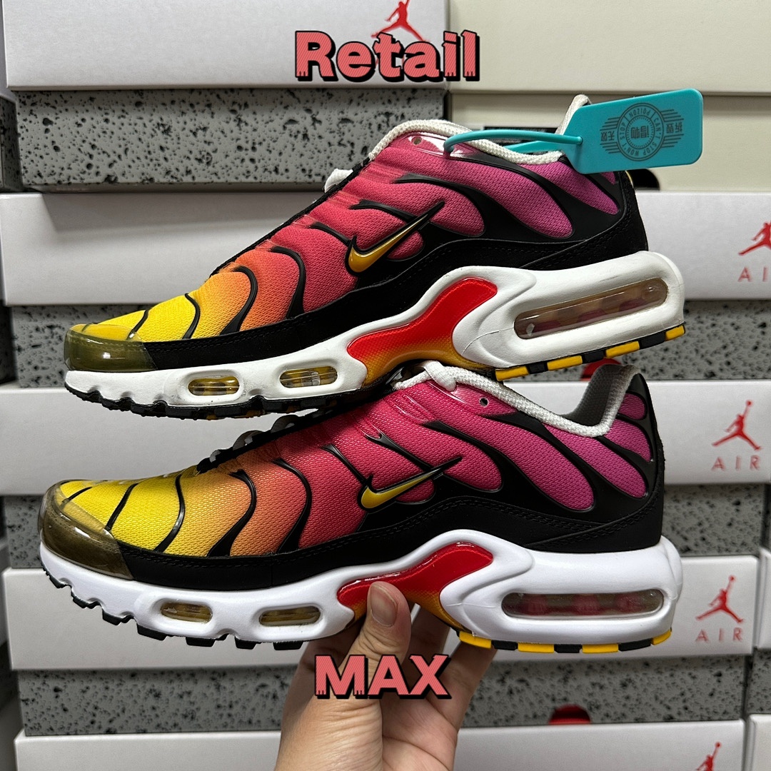 Nike Air Max Plus Yellow Pink Gradient - Image 8