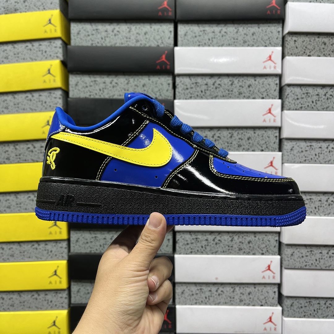 Nike Air Force 1 Low Syna Central Cee Black Optic (Yellow) - Image 5