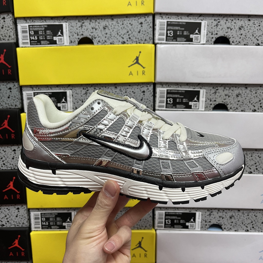 Nike P-6000 (Metallic Silver) - Image 6